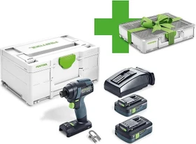 Festool TID 18 HPC 4.0 I-Plus Organizer Edition Akku-Schlagschrauber inkl. Systainer + 2 Akkus 4.0Ah + Zubehör
