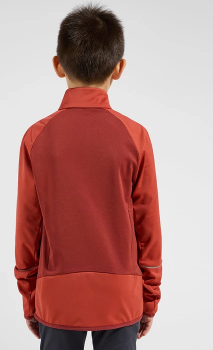 Odlo Brensholmen Funktionsjacke cinnabar/spiced apple (Junior)