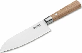 Böker Damast Olive Santokumesser 17.2cm