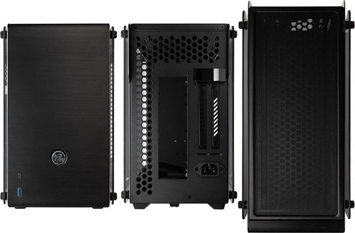 Raijintek Ophion Evo, schwarz, Glasfenster, Mini-ITX