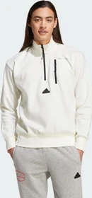 adidas City Escape Half-Zip Sweatshirt off white (Herren)