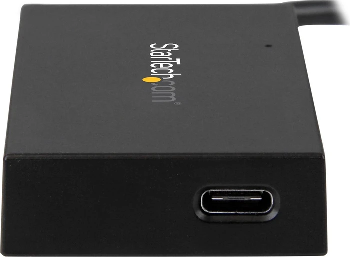 StarTech USB-Hub, schwarz, 1x USB-C 3.0, 3x USB-A 3.0, USB-C 3.0 [Stecker]
