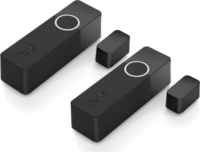 Philips Hue Secure Kontaktsensor schwarz, Schließ-/Öffnungssensor, 2er-Pack