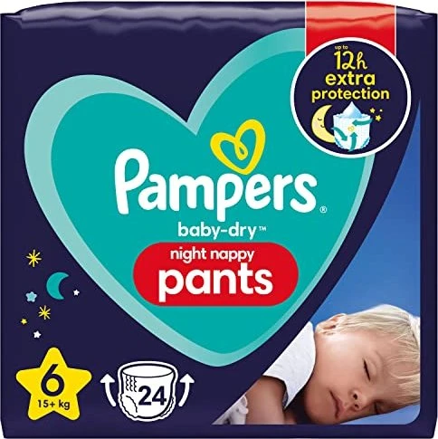 Pampers Baby-Dry pants Gr.6 Einwegwindel, 15+kg