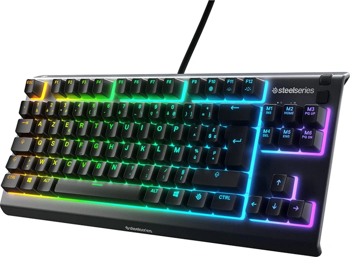 SteelSeries Apex 3 TKL, schwarz, LEDs RGB, USB, FR