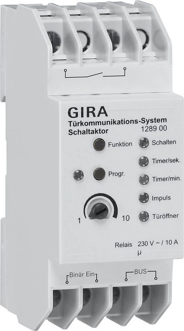 Gira TKS-Schaltaktor, 10A, 2TE REG, Schaltaktor