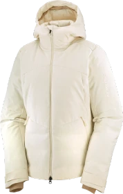 Salomon Alpenflow Down Skijacke vanilla ice (Damen)