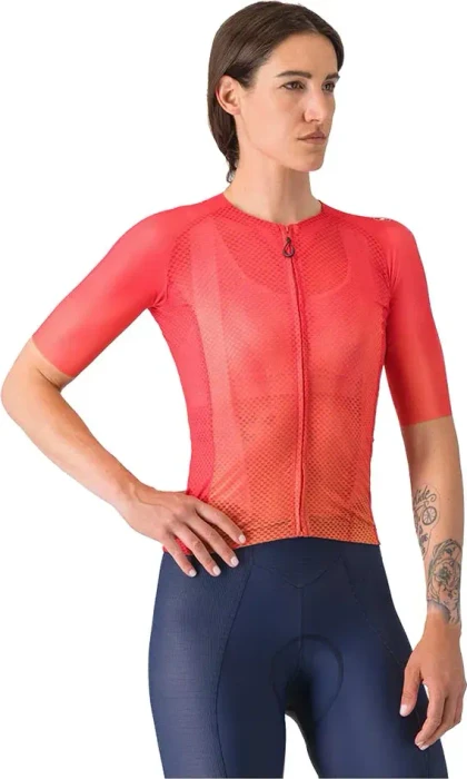 Castelli Climber's A/C Trikot kurzarm hibiscus (Damen)