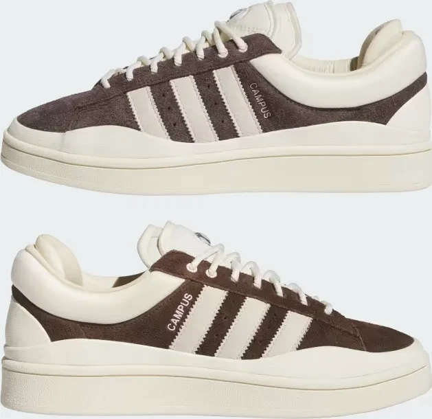 adidas Bad Bunny Last Campus dark brown/chalk white/cream white