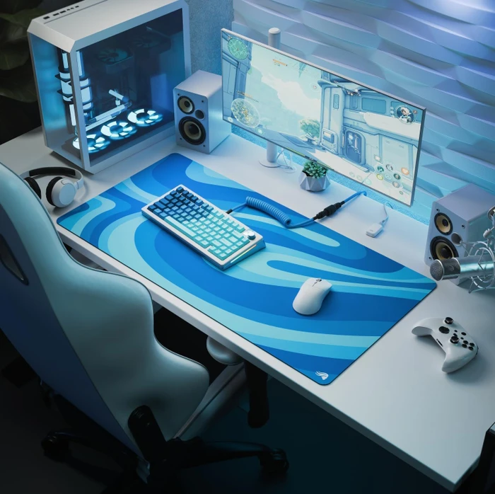 Glorious GMP 2 Edgeless Gaming Mauspad XXL, 915x460mm, Ozean