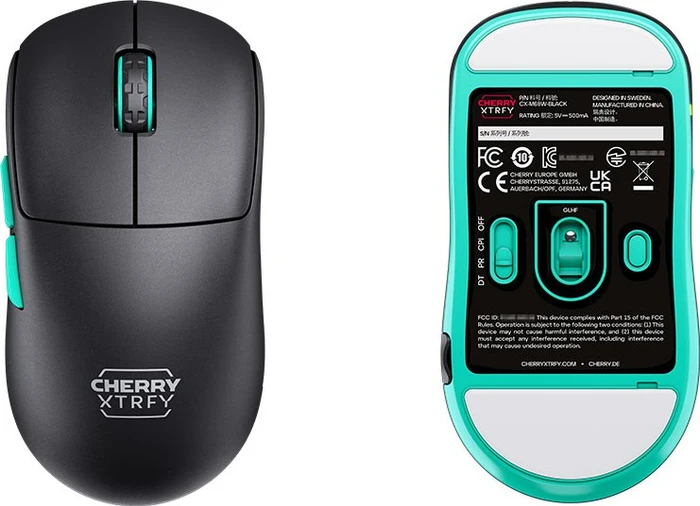 Cherry Xtrfy M68 Wireless schwarz, USB