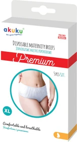 Akuku Postpartum/Wochenbett Einweg Schutzhose Größe XL, 5 Stück