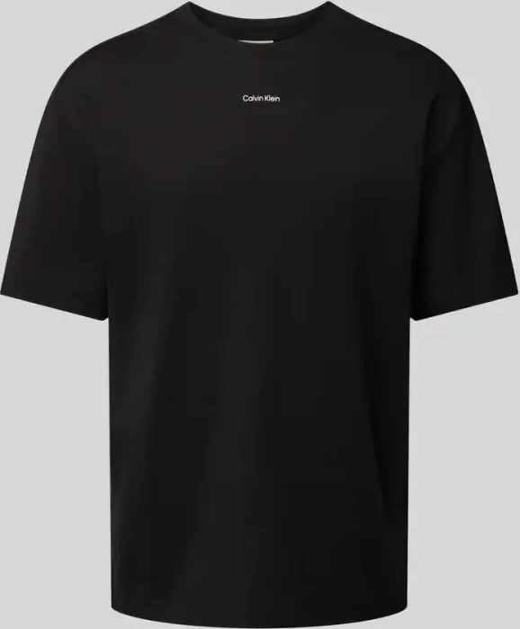 Calvin Klein Inerlock T-Shirt kurzarm ck black (Herren)