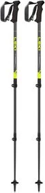 Leki Trail Lite Trekkingstöcke gunmetal/neonyellow/white