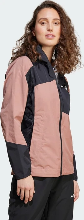 adidas Terrex Xperior Hybrid Rain.RDY Funktionsjacke warm clay/black (Damen)