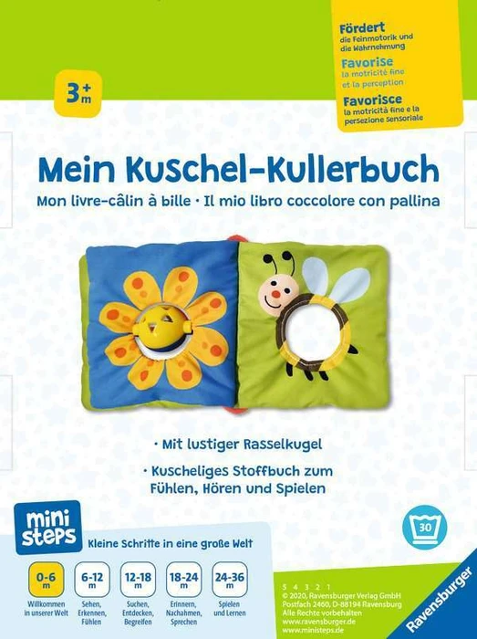Ravensburger ministeps Mein Kuschel-Kullerbuch