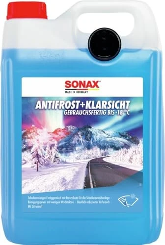 Sonax AntiFrost+KlarSicht bis -18°C Citrus Scheibenreiniger gebrauchsfertig 5l