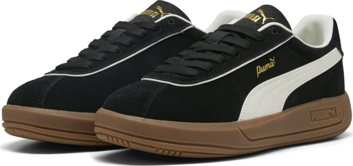 Puma Club Klassika Wildleder puma black/warm white (Damen)