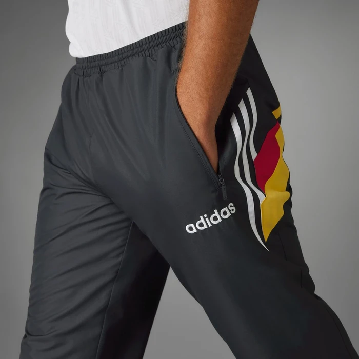 adidas DFB 1996 Woven Trainingshose lang schwarz/weiß