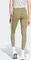 adidas Essentials 3-Streifen Cotton Leggings Hose lang olive strata/white (Damen) Vorschaubild
