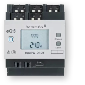 eQ-3 Homematic IP Wired Dimmaktor, 3-fach, 4TE REG (152626A0)