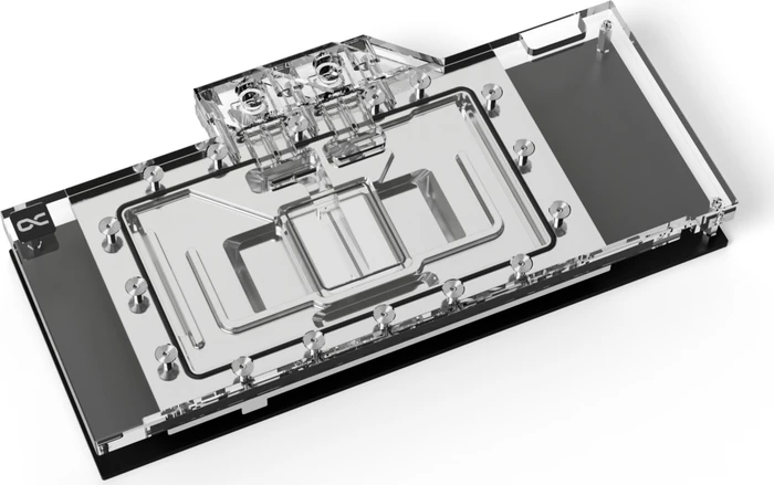 Alphacool Eisblock Aurora Acryl AMD Radeon RX 7900XTX Reference mit Backplate