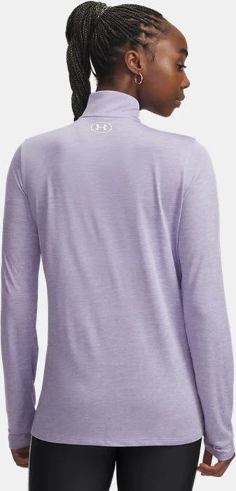 Under Armour Tech Twist Half Zip Funktionsshirt langarm transparent/weiß (Damen)