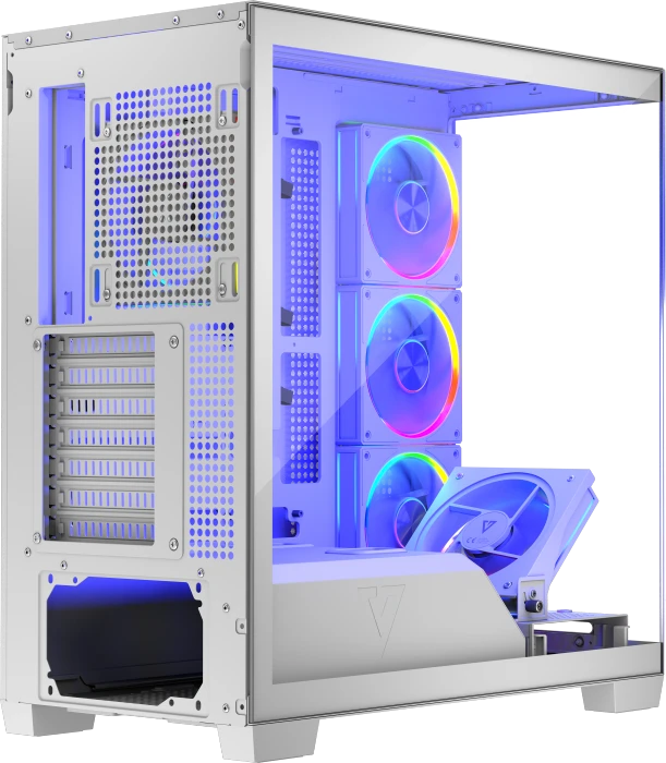 Modecom Volcano Stellar ARGB 5F White, Glasfenster
