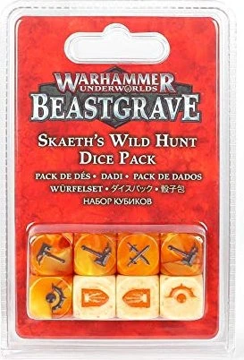 Games Workshop Warhammer Underworlds: Beastgrave - Würfelset: Skaeths Wilde Jagd