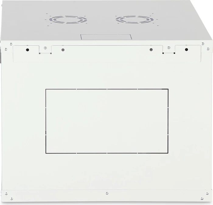 Digitus Dynamic-N Serie 19" Wandgehäuse 9HE, unmontiert, Sicherheitsglastür, IP2X, RAL 7035, 600mm tief