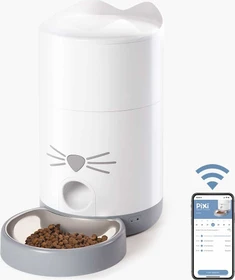 Catit PIXI Smart-Futterautomat für Trockenfutter, WLAN, weiß