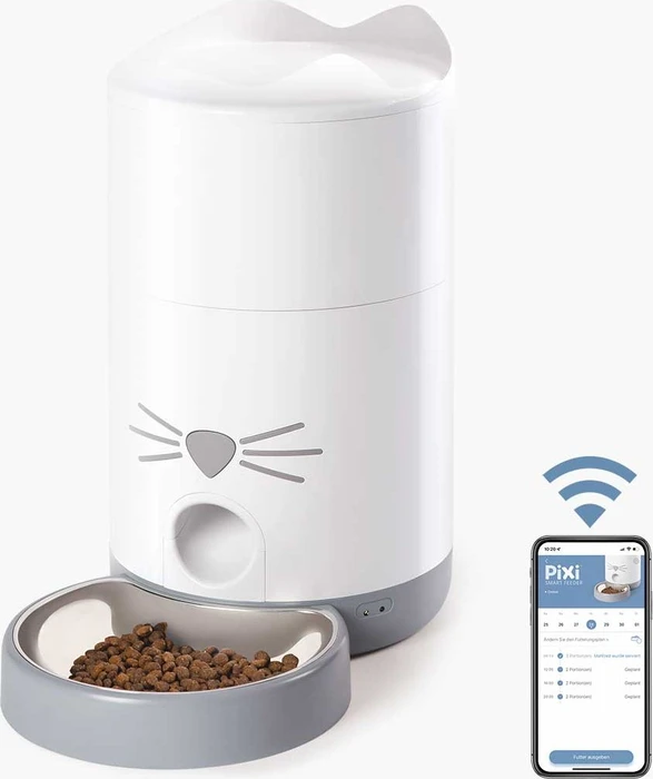 Catit PIXI Trinkbrunnen und Futterautomaten
