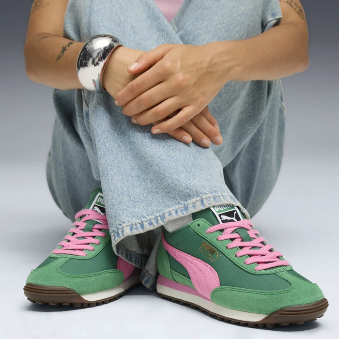 Puma Easy Rider Vintage archive green/poised pink