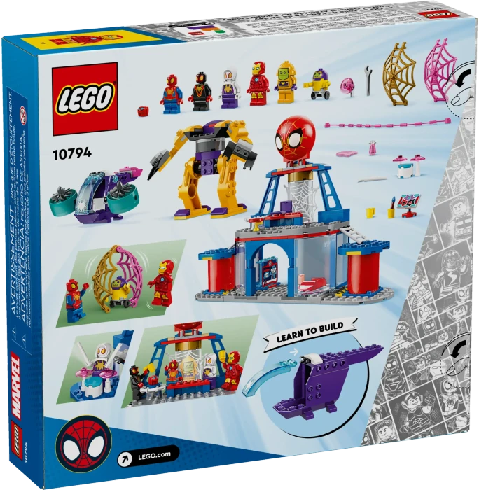 LEGO Juniors - Das Hauptquartier von Spideys Team
