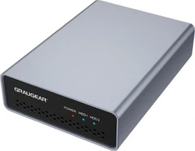 Graugear G-25RD2-AC-10G, Type-C RAID Gehäuse, USB-C 3.1