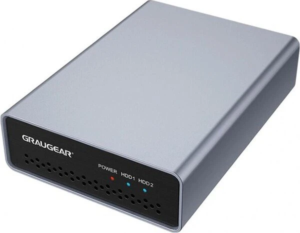 Graugear G-25RD2-AC-10G, Type-C RAID Gehäuse, USB-C 3.1
