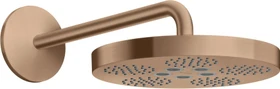 Hansgrohe Axor One Kopfbrause 280 1jet mit Brausearm brushed red gold