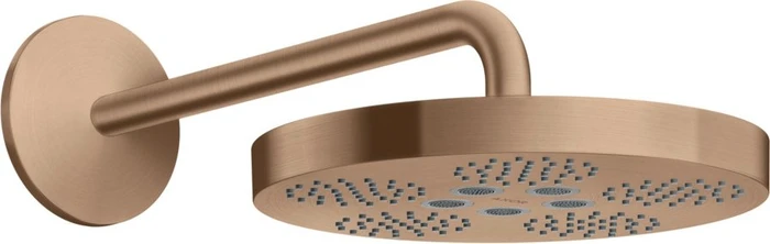 Hansgrohe Axor One Kopfbrause 280 1jet mit Brausearm brushed red gold