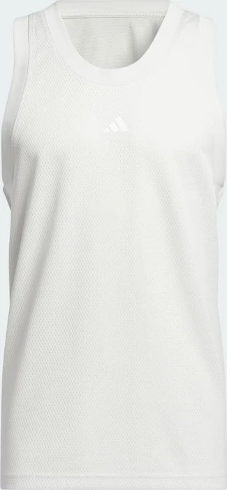 adidas Basketball Legends Shirt ärmellos orbit grey/white (Herren)