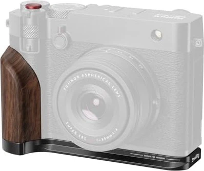 SmallRig L-Bracket mit Holzgriff für Fujifilm GFX100RF schwarz