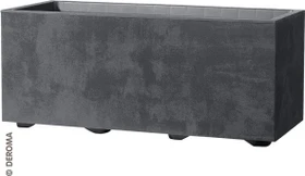 Deroma Millennium Blumenkasten 79x39cm anthrazit