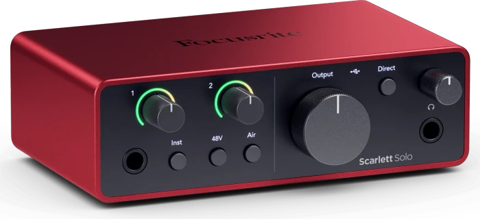 Focusrite Scarlett Solo 4th Gen