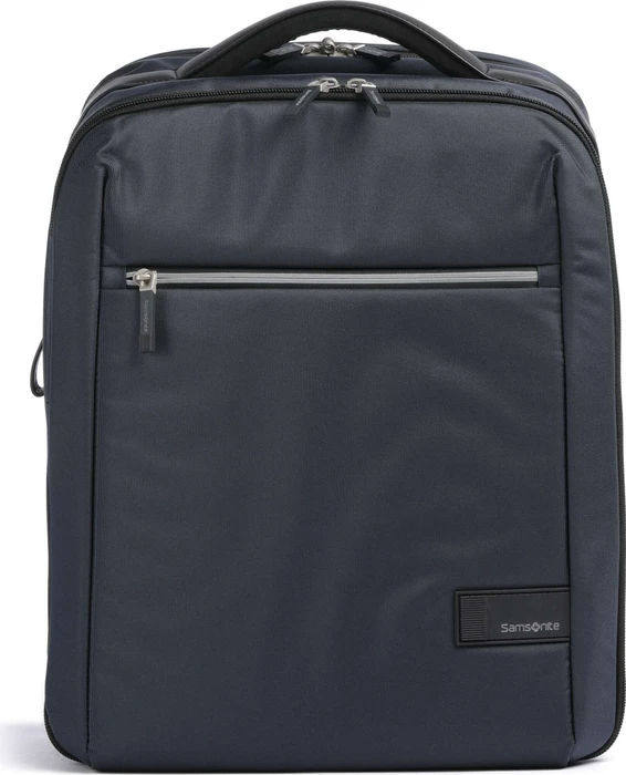 Samsonite Litepoint, Underseat Backpack S, Untersitz Handgepäck, Kabinentasche, Flugzeug Rucksack, 40cm, 23l, blau
