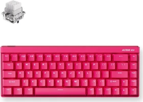 Mchose Ace 68 Air HE Ultra Esports Keyboard, Rose Red, LEDs RGB, Mount Tai Magnetic Switch GT, USB, US (MC-Ace68Air-11)