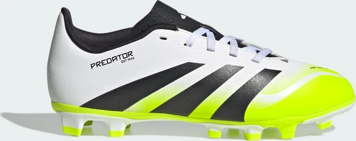 adidas Predator Club FG/MG cloud white/core black/lucid lemon (Junior)