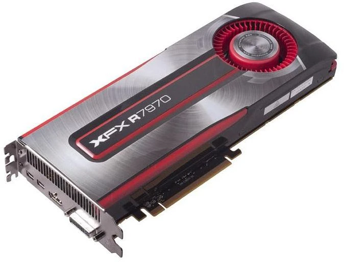 XFX Radeon HD 7970 Black Edition Single Fan, 3GB GDDR5, DVI, HDMI, 2x mDP