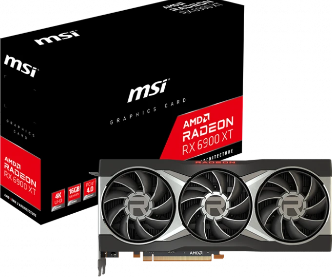 MSI Radeon RX 6900 XT 16G, 16GB GDDR6, HDMI, USB-C, 2x DP