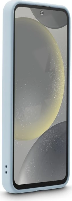Hama Handyhülle Cam Protect für Samsung Galaxy S24 transparent\/blau