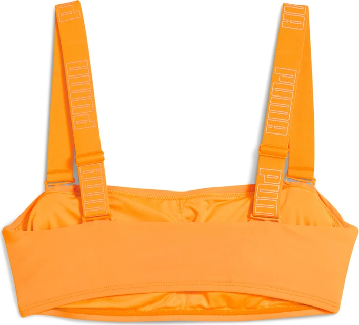 Puma Bandeau Bikini-Oberteil sun orange (Damen)