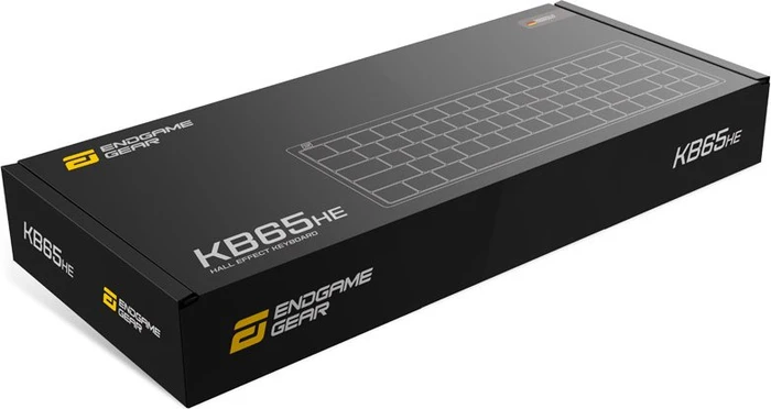 Endgame Gear KB65HE Hall Effect Gaming Tastatur, schwarz, LEDs RGB, Gateron KS-37B Magnetic, USB, US